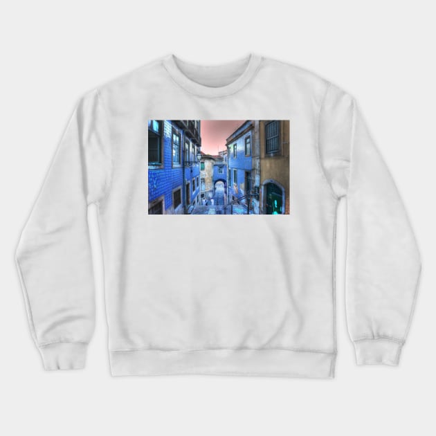 Alfama. Lisboa. telling stories... Crewneck Sweatshirt by terezadelpilar